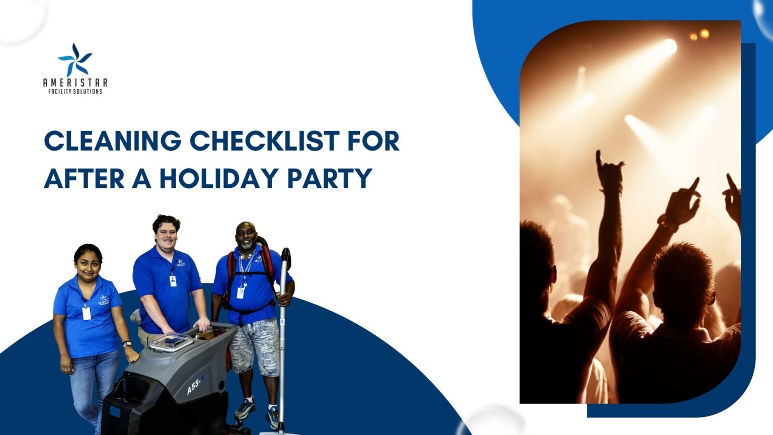 Post-Holiday Party Cleaning Checklist for Commercial Facilities