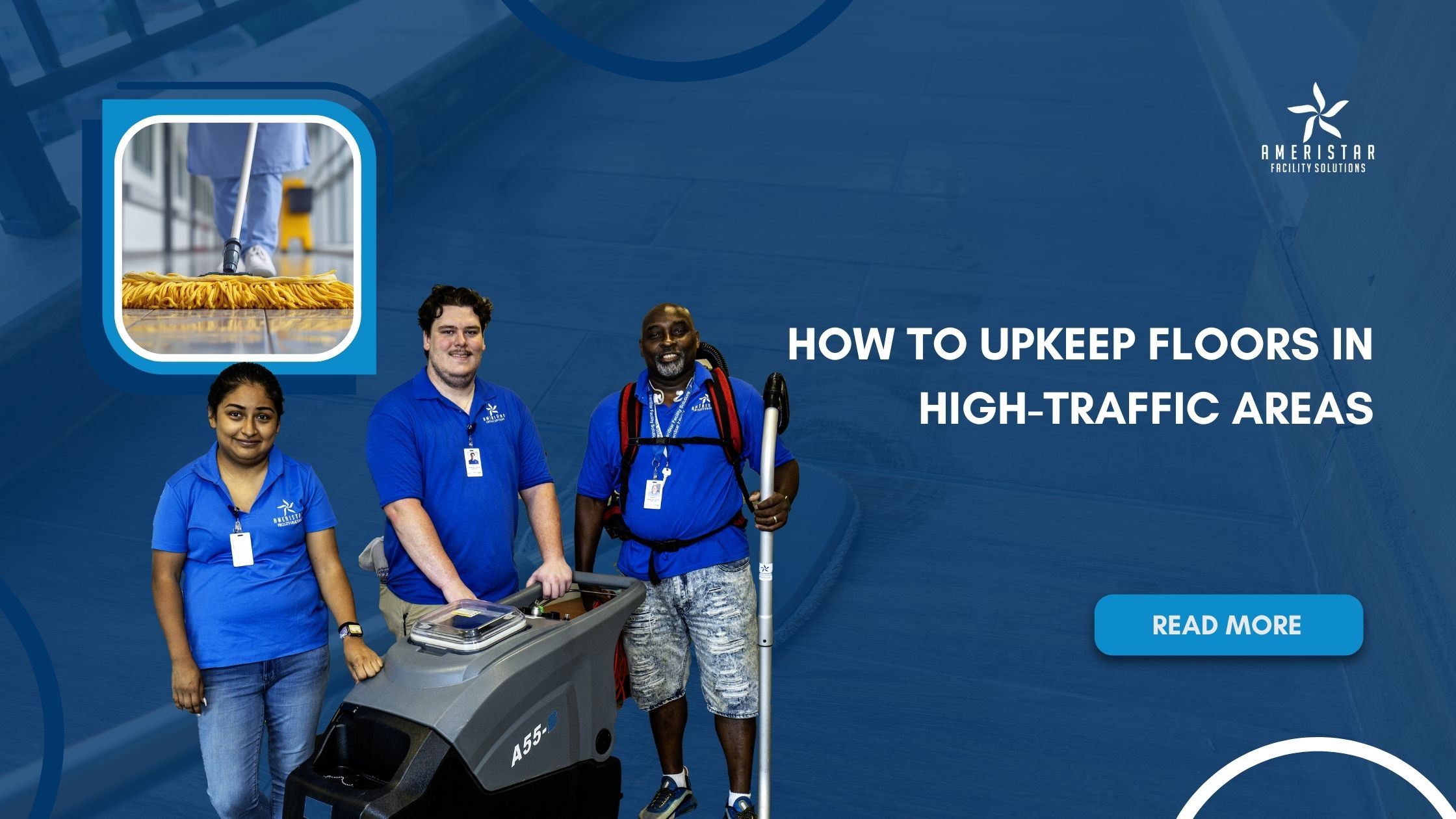 Janitorial Floor Maintenance for High-Traffic Areas in Winter