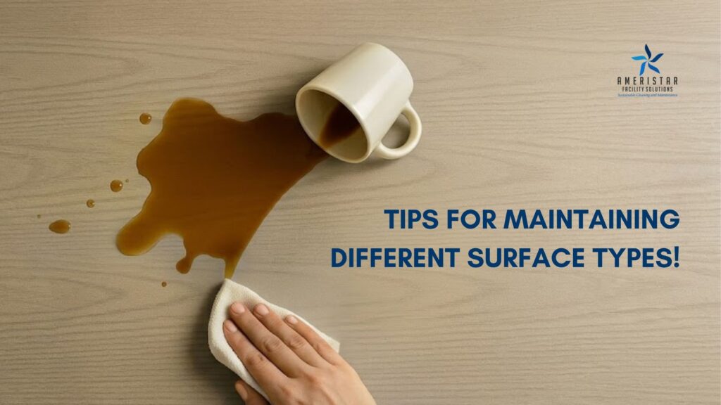 How to Properly Clean and Maintain Different Surfaces in Your Facility